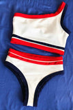 MOJOYCE-spring summer beach outfit  Solid Color Swimsuit