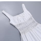 Mojoyce Graduation Gift Back to School Season Summer Vacation Dress Spring Outfit Party Dress Kristie Lace Mini Dress