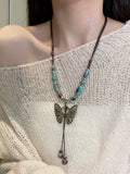 Mojoyce-Vintage Butterfly Accessory Necklace