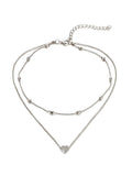 Mojoyce Women's necklace Fashion Outdoor Heart Necklaces
