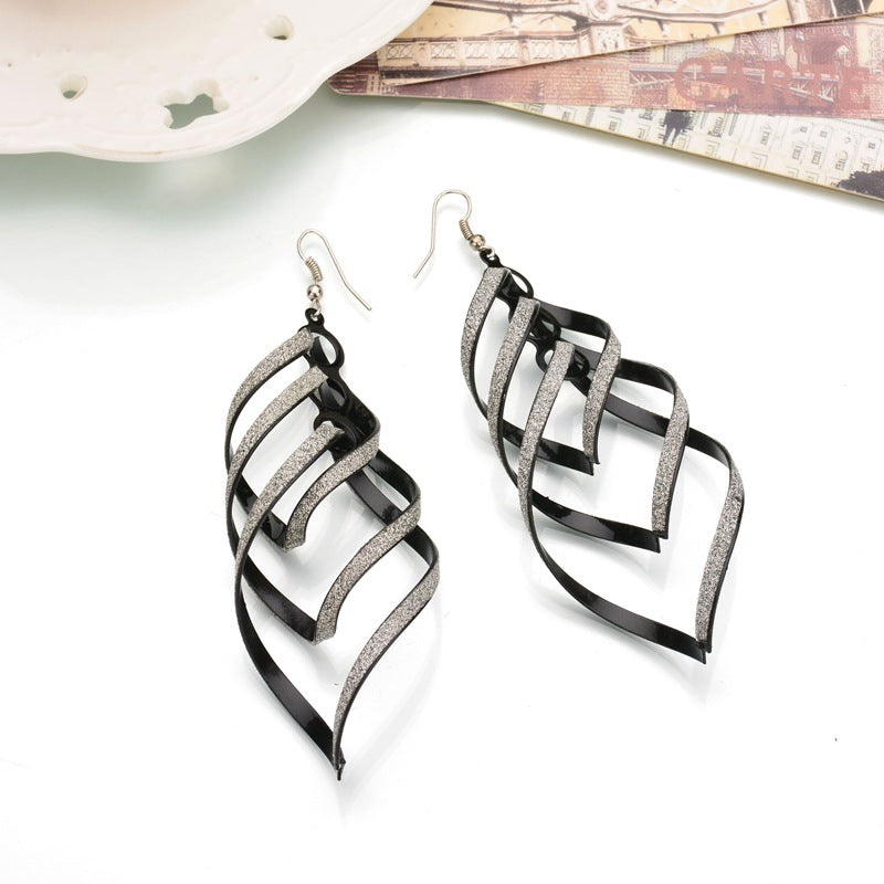 Mojoyce- OL spiral earrings