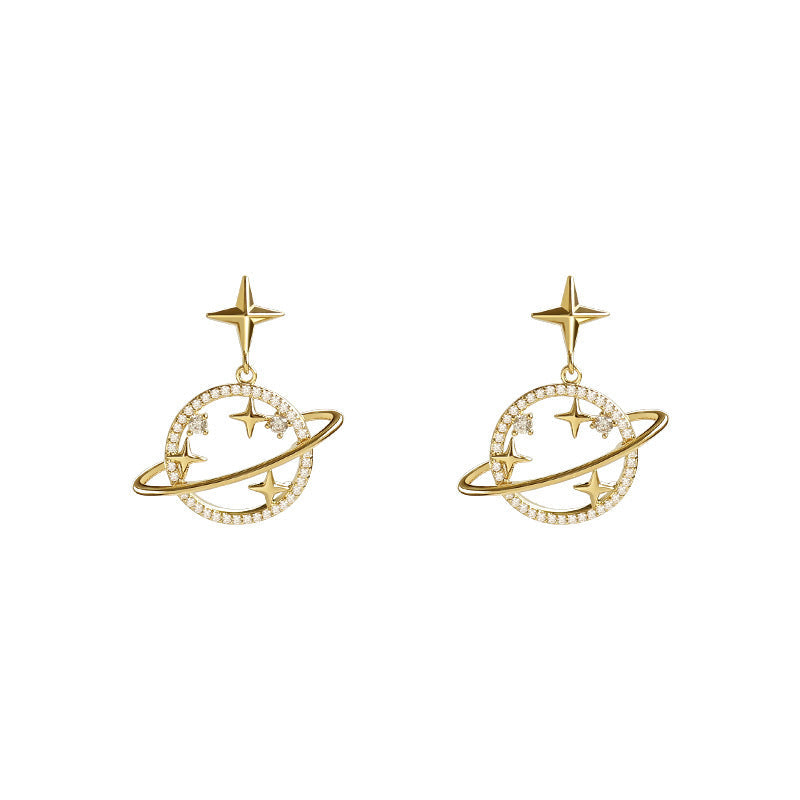 Mojoyce- Universe Star Design Earrings