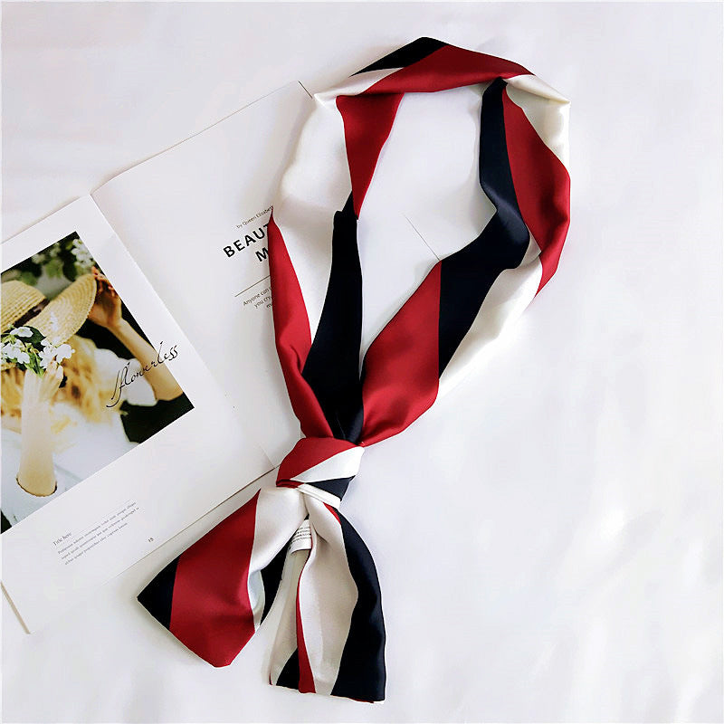 Mojoyce- Long Women's Silk Scarf