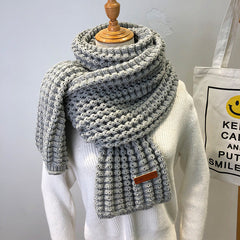 Mojoyce- Winter Wool Scarf