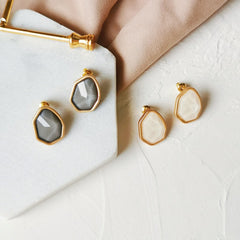 Mojoyce- Irregular geometry earrings