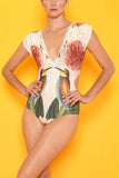 MOJOYCE-spring summer beach outfit  One-piece Swimsuit( 5 colors)
