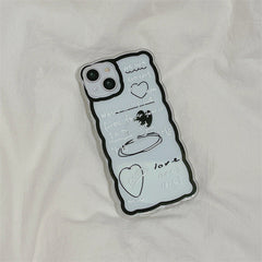 Mojoyce- Black and White Phone Case