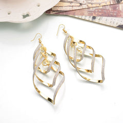 Mojoyce- OL spiral earrings