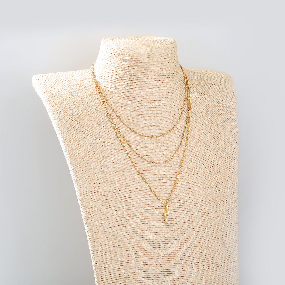 Mojoyce- Simple Niche Design Multi-layer Necklace