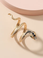 Mojoyce- Retro Snake Shape Rings