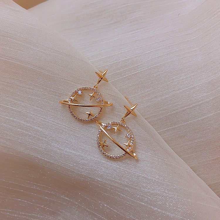 Mojoyce- Universe Star Design Earrings