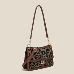 MOJOYCE-Summer Bags Leopard Bags For Women  New Hot Trend Designer Luxury Fashion With Crossbody Shoulder Strap Messenger Leather Korea Handbags