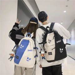 Mojoyce-Fashion Big Backpack Winter Lovers Travel Bagpack Women Laptop Mochila For Teenager Bookbag New College School Bag Men Rucksack