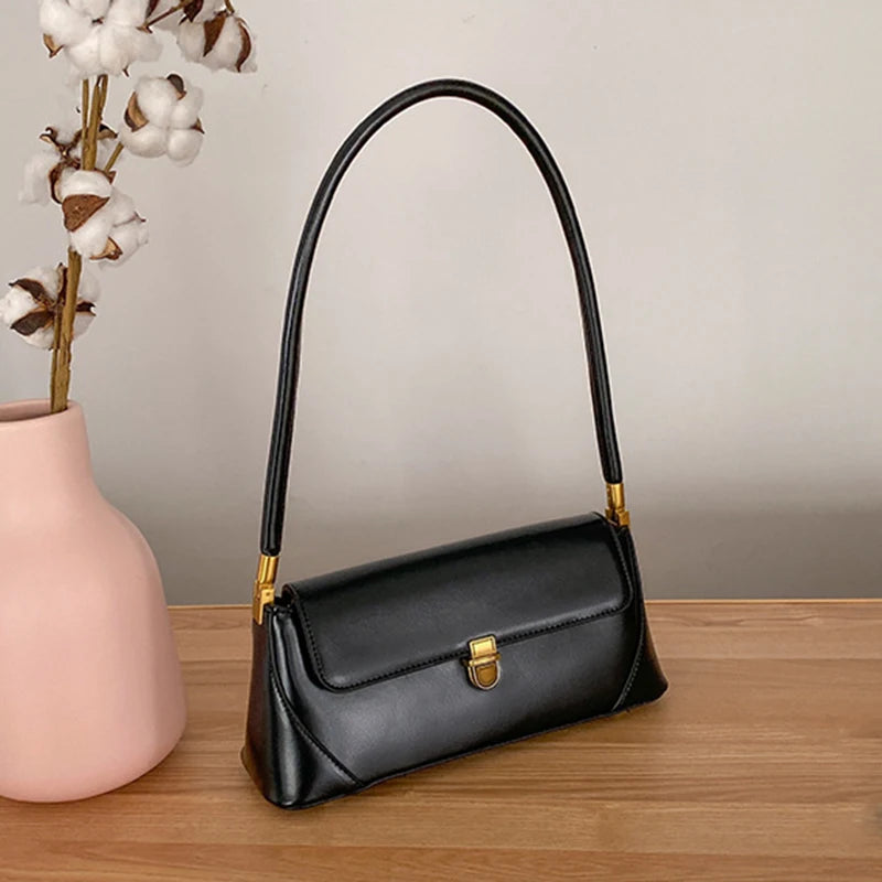 MOJOYCE-Summer Bags Bags For Women   New Luxury Shoulder Leather Simple Fashion Ladies Clutch Vintage Small Hot Cell Phone Designer Handbags