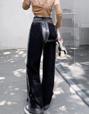 Mojoyce  Women's Jeans Trend Y2k Straight Leg Jeans Woman High Waist Vintage Clothes Newjeans Streetwear Female Clothing Denim Pants