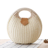 MOJOYCE-Summer Bags Women Beach Bags Rattan Straw Woven For  Hot Summer New Trend Handbags Fashion Designer Party Cosmetic Phone Basket Clutch