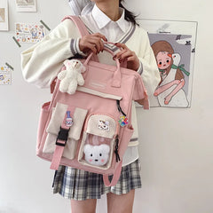 Mojoyce-Bags For Women Trend 2024 Female Backpack Girls Travel Bagpacks Backpacks Kawaii School College Woman Feminina Women's Bag