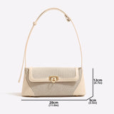 MOJOYCE-Summer Bags Bag For Women  New Luxury Pu Leather Shoulder Crossbody Handbags Small Cosmetic Cell Phone Fashion Crochet Summer Party Bags