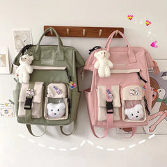 Mojoyce-Bags For Women Trend 2024 Female Backpack Girls Travel Bagpacks Backpacks Kawaii School College Woman Feminina Women's Bag