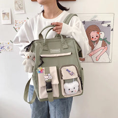 Mojoyce-Bags For Women Trend 2024 Female Backpack Girls Travel Bagpacks Backpacks Kawaii School College Woman Feminina Women's Bag