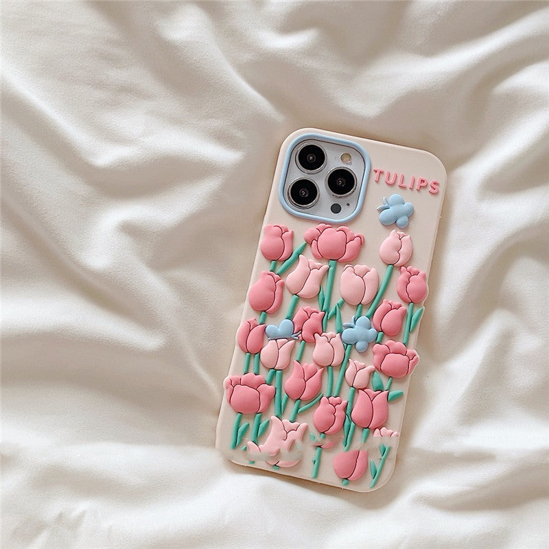 Mojoyce- Bubble flowers Phone Case