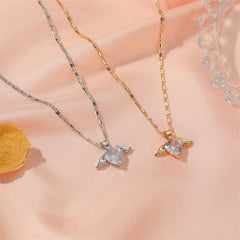 Mojoyce- Love Wing Necklace