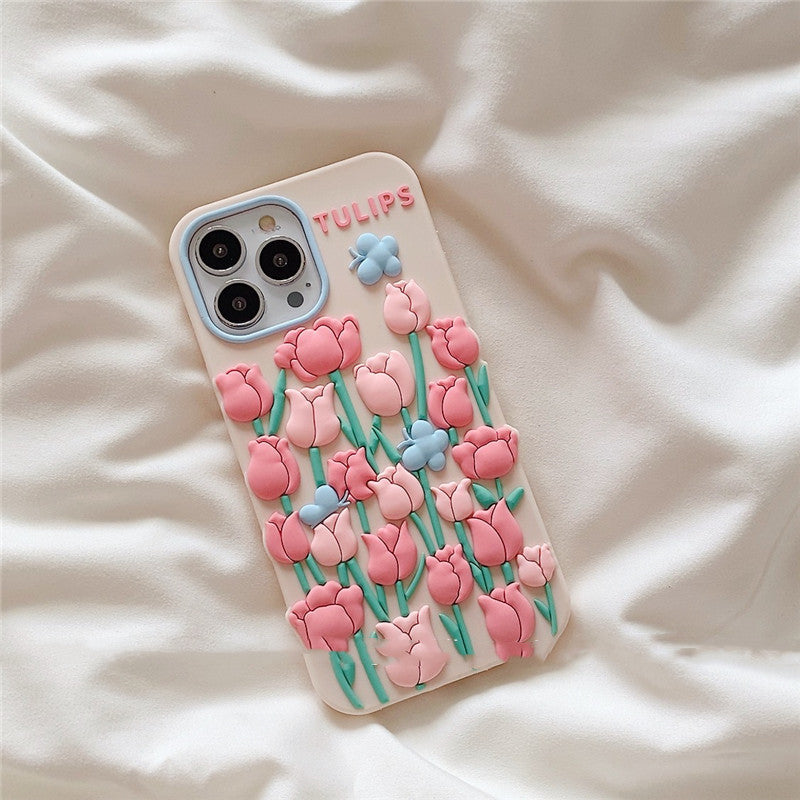 Mojoyce- Bubble flowers Phone Case