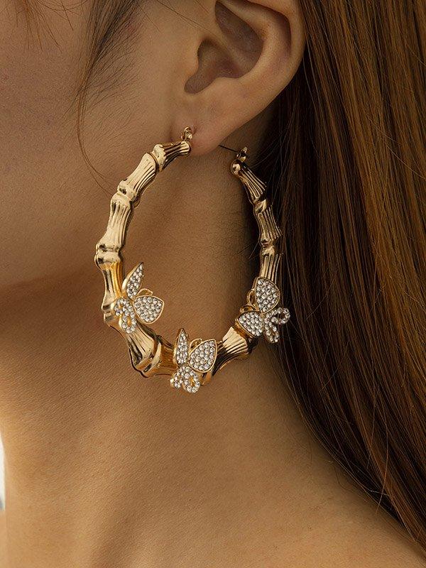 Mojoyce-Vintage Butterfly Earrings Accessories