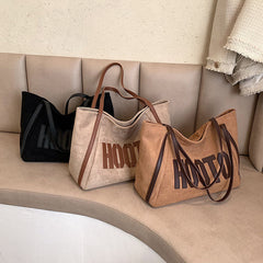 MOJOYCE-Large-capacity Letter Trend Tote Bag