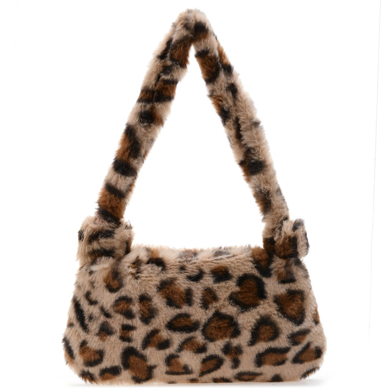 MOJOYCE-Plush Underarms One-shoulder Handbag