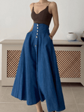 Mojoyce-Niche V-neck Knitted Camisole & High-waisted Skirt Suits Set