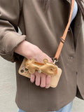 Mojoyce-Giraffe Wristband and Strap iPhone Case