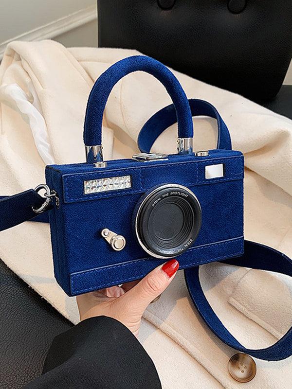 Mojoyce-Urban Camera Shape PU Handbag