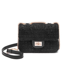 MOJOYCE-Shoulder Chain Small Square Bag