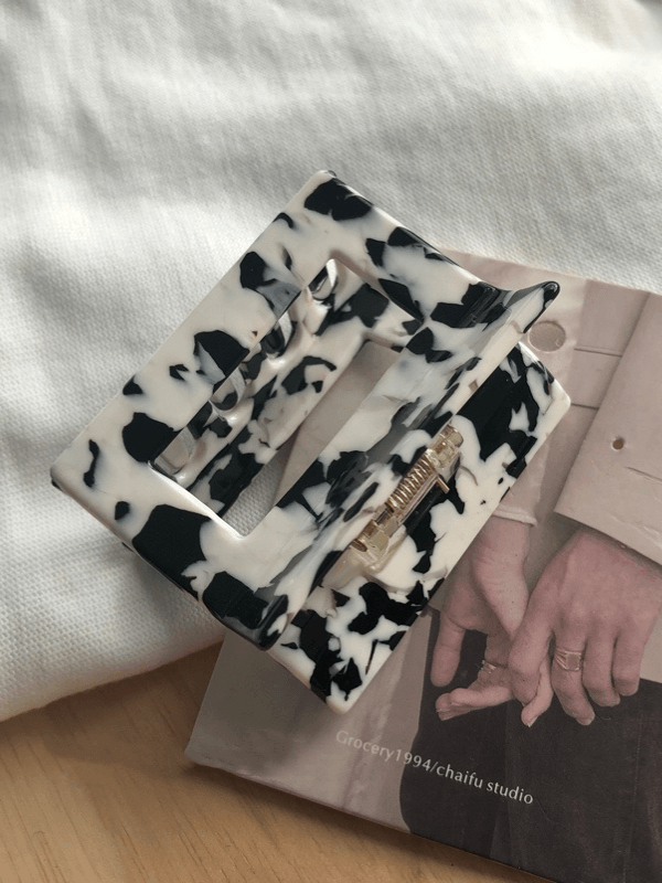 Mojoyce-Vintage Cow Print Hairpins Head Accessories