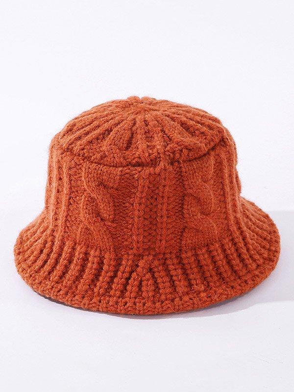 Mojoyce-Original Solid Knitting Bucket Hat