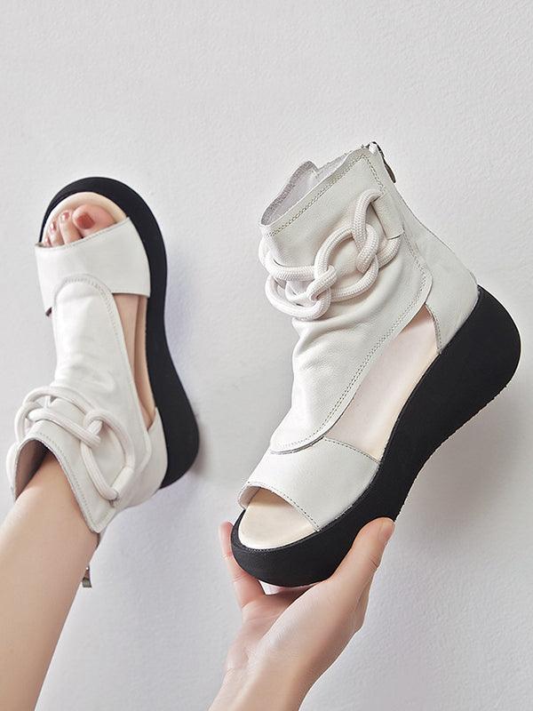 Mojoyce-Original Casual Hollow Platform Shoes