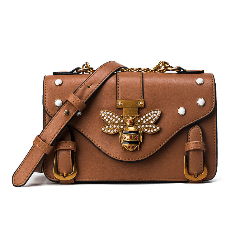 MOJOYCE-Chain female bag bee shoulder bag