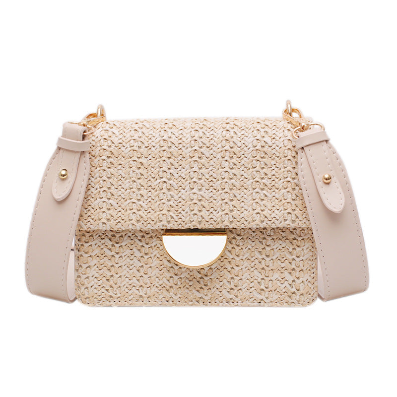 MOJOYCE-Woven small square bag