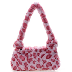 MOJOYCE-Plush Underarms One-shoulder Handbag