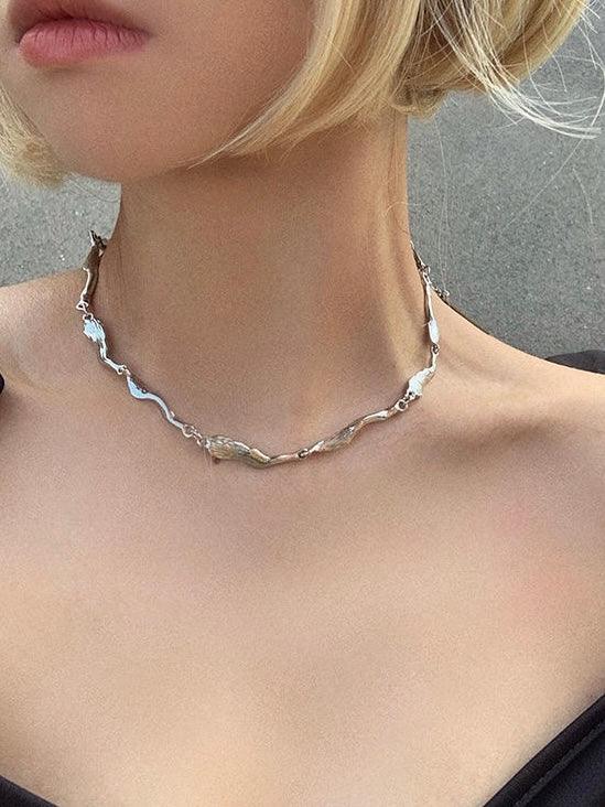 Mojoyce-Original Irregular Simple Designed Necklace