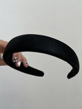 Mojoyce-Fashion Solid Color Cloth Wide Hair Hoop Hair Accessories