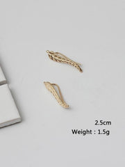 Mojoyce-Leaf Pattern Earring Accessories