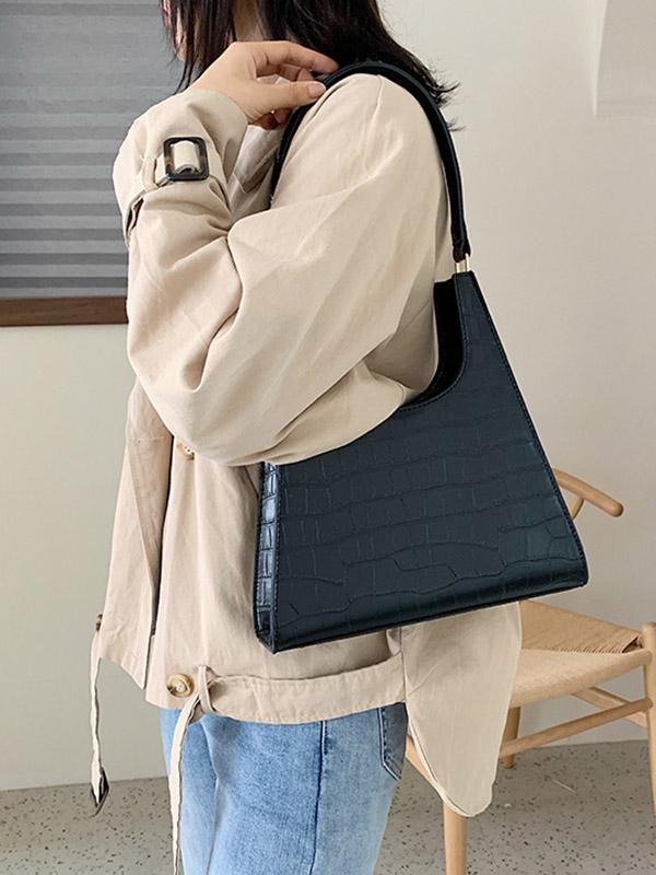 Mojoyce-Retro Simple Cropped Shoulder Bags