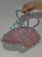 Mojoyce-Diamond Butterfly Bag