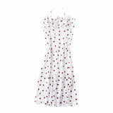 MOJOYCE-Graduation Gift Back to School Season Women Summer Sexy y2k Fairy Dress Casual Loose Dress strawberries printed suspender long dress