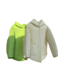 Mojoyce-Loose A-line Hooded Warm Cotton Padded Jacket
