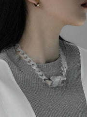 Mojoyce-Original Geometry Split-Joint Necklace Accessories