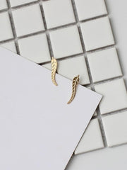 Mojoyce-Leaf Pattern Earring Accessories