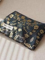 Mojoyce-Vintage Embroidered Makeup Handbag